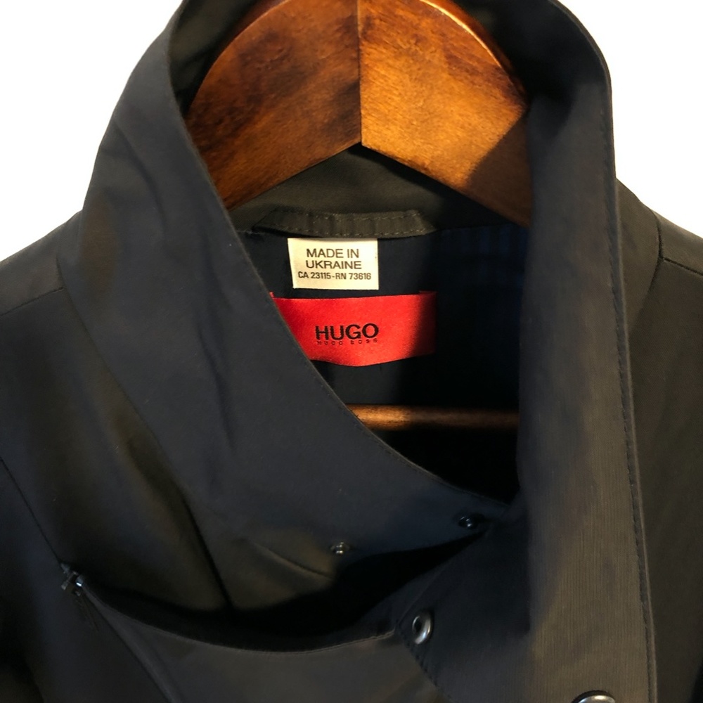 Hugo Boss Asymmetrical Biker Jacket - Picture 2 of 3